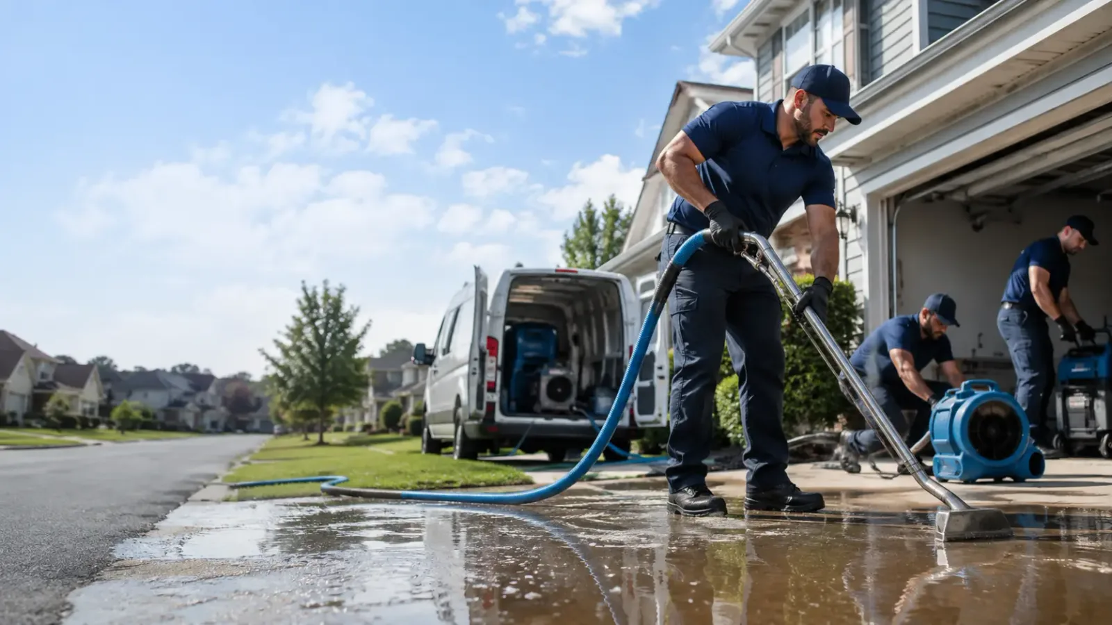Flood Damage Restoration in Villanova, PA